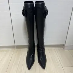 【美品】POOL SIDE ロングブーツ　24㎝のサムネイル