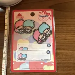 サンリオ キャラクター刺繍ワッペン 2個セット