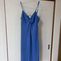 H&M キャミワンピース ブルー Mサイズのサムネイル