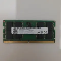 Micron DDR5 CSODIMM 32GB PC5-6400B 未使用 - メルカリ
