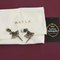 MAYLA Paprika マイラ パプリカ 標本 蝶のフリンジ ピアス MAYLA Paprika マイラ パプリカ 標本 蝶のフリンジ ピアス - メルカリ