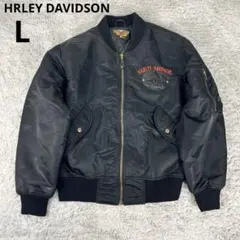 ハーレーダビットソンHarley-Davidson MA-1フライトジャケット Harley Davidson（ハーレー・ダビッドソン） ma1 ma-1 #1ライディング
