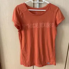 HOUDINI オレンジ Tシャツ　サイズs
