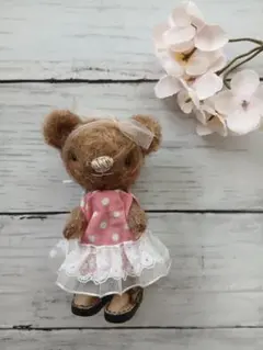 h】小さいテディベア 14cm - メルカリ
