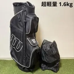 Wilson ウィルソン キャディバッグ 9.5型 1.6kg 超軽量 ブラックのサムネイル