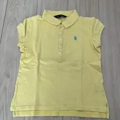 ラルフローレンイエロー 半袖 ポロシャツ