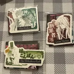 Dグレ　モバイルステッカー　アレン　伯爵　クロス