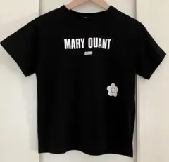 MARY QUANT マリークワント ロゴ デイジー Tシャツ ブラック M