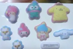 コットンパフィシール おすそ分け　サンリオ
