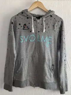 SVOLME(スボルメ）⭐️ジップアップ　スエットパーカー⭐️グレー⭐️L⭐️