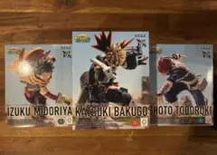 僕のヒーローアカデミアXrossLink 轟焦凍 爆豪勝己 緑谷出久 3点セット