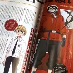 SANDA アニメージュ 11月号 切り抜き