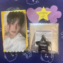 TXT カフェ ラメ入りアクリルキーホルダー 購入特典チケット テヒョン