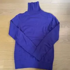 INGNI イング　紫色 タートルネックセーター