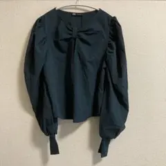 新品ZARA長袖ブラウス