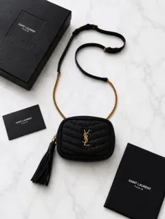 新品未使用　美品YSL ショルダーバッグ ルー　ミニ　サンローランのサムネイル