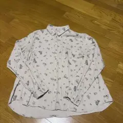 長袖シャツ ベージュ　サマンサモスモス