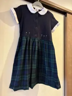 parentsdream ワンピース 130cm ネイビー