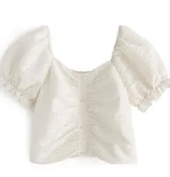 GRL ショート丈 ブラウス