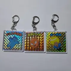 ボボボーボ・ボーボボ　サンキューマート　キーホルダー　3個セット