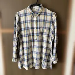 Studio Clip チェック柄長袖シャツ　チュニック