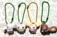 ぷちきゅあマスコット ボールチェーン付き 4種セット