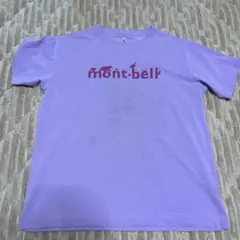 mont-bell ラベンダー Tシャツ