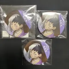 Dr.STONE あさぎりゲン レイニーデイズ 缶バッジ 3点セット