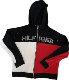 TOMMY HILFIGER フルジップパーカー フーディ　S レディース