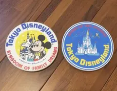 お時間限定☆東京ディズニーランド 40周年 コースターセット