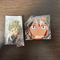 山口忠 缶バッジ でふぉラバキーホルダー