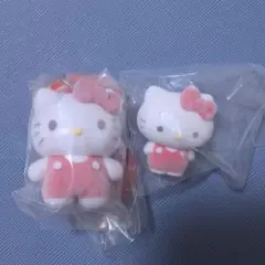 【匿名配送】ハローキティ フロッキー　ガチャ2個セット
