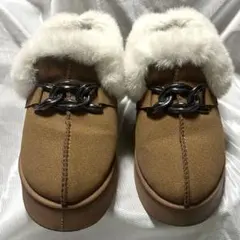 SHEIN ムートンブーツ 厚底ブーツ 24.5cm 秋冬 ワンホン 韓国