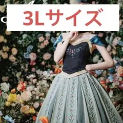 新品 タグ付 アベイル アナ戴冠式ドレス 3Lサイズ