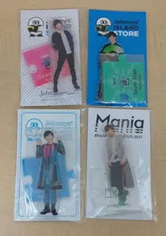 ❶ SnowMan 阿部亮平 アクスタ アクリルスタンド 4種 まとめ売り