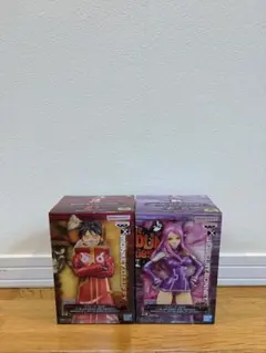 ONE PIECE ルフィ & ジュエリー・ボニー フィギュア セット