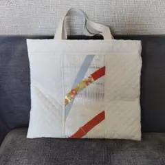 和風キルティングトートバッグ
