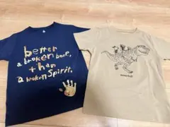 【美品】mont-bell キッズ Tシャツ 2枚セット　100のサムネイル