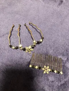 かんざし ヘアピン ヘアコーム 中古