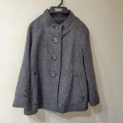 コート ツイード素材 アウター ジャケット M