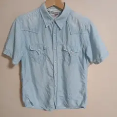 1978年 KEARNEY HOUSE 半袖シャツ ストライプ 刺繍のサムネイル