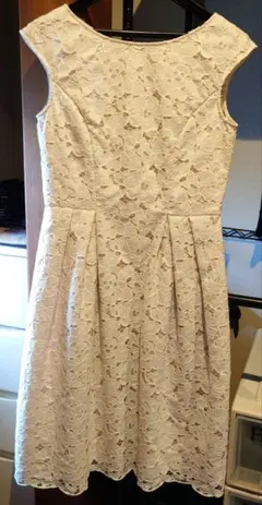 入学式におすすめ！ ANAYI レース膝丈ワンピース