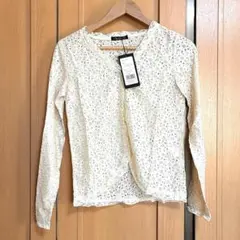 新品タグ付き★Chou Chou（シュシュ）レース★長袖★カーディガン★Mのサムネイル