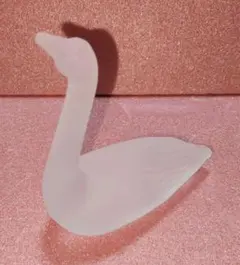 スワン 白鳥 ガラス 置物 フィギュリン 인테리어