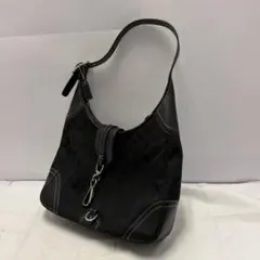 【美品】coach コーチ シグネチャー ワンショルダー キャンバス/レザー