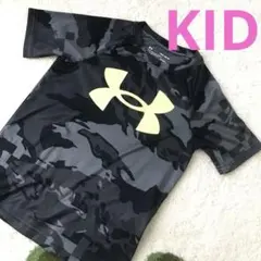 【Under Armour】KID　１４０ 迷彩柄 Tシャツ YMD