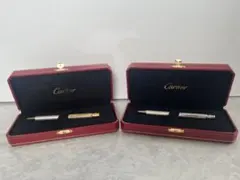 【価格交渉可】カルティエ 高級ボールペン 2色 セットのサムネイル