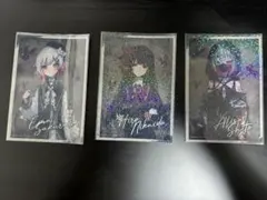 魔法少女ノ魔女裁判 小説SSリーフレット イラストカード コンプリート