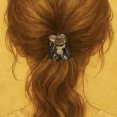 【選べる】インド刺繍リボン ヘアゴム ✿ ハンドメイド ビーズ No.246