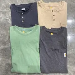 Carhartt 長袖カットソー 4枚セット まとめ売りのサムネイル